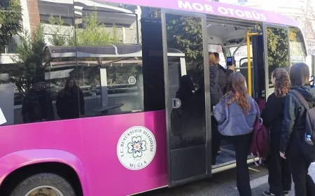 Bodrum’da kadınlar için mor otobüsler ve mor duraklar hizmete giriyor
