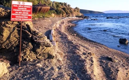 Datça kıyılarında MUÇEV’in yaptığı kıyı kiralama  sözleşmeleri iptal edildi