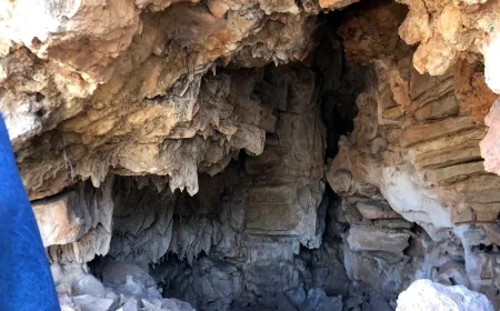 Bodrum’da yol yaparken on binlerce yıllık sarkıt mağarası bulundu