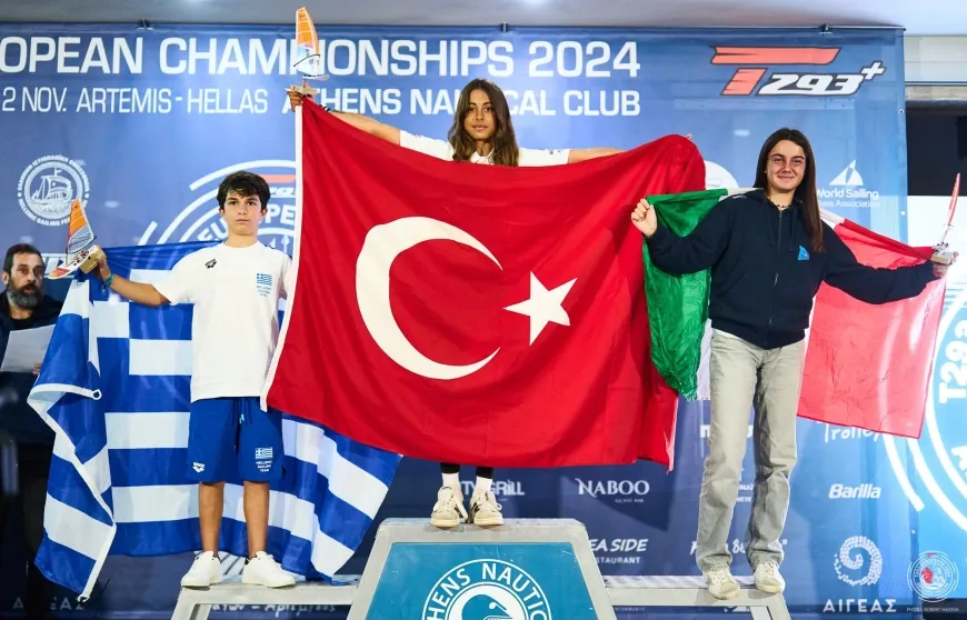 Yelkencilerden  2024 Techno 293 Avrupa Şampiyonası’nda büyük başarı