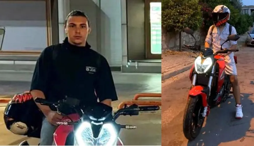 Bodrum’da motosikleti ile ağaca çarpan liseli genç yaşamını yitirdi