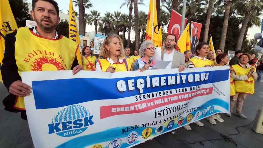 Bodrum’da “Geçinemiyoruz” eylemi yaptılar, İkdidar 19.yüzyıl kölelik koşullarını hedefliyor”