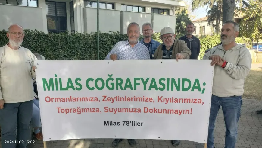 Milas’taki vahşi madencilik parkta yapılan açık oturum ile masaya yatırıldı