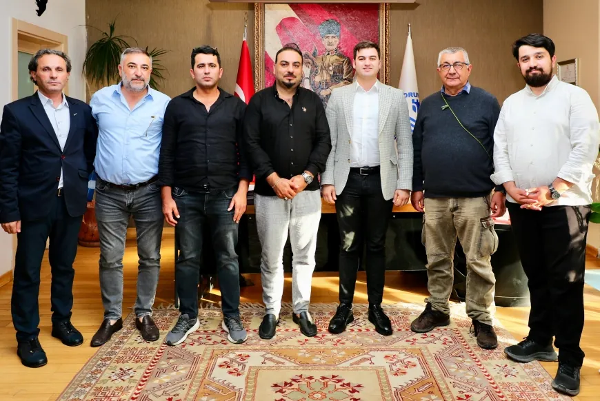 Bodrum Gazeteciler Cemiyeti'nden Kaymakam Ve Belediye’ye başkanına ziyaret