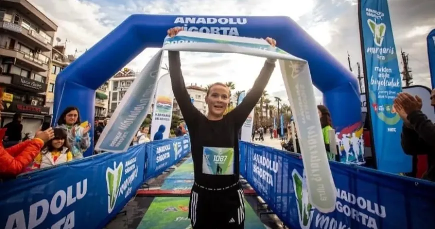 Marmaris Ultra’da Anna Kantarmış 5 km şampiyonu