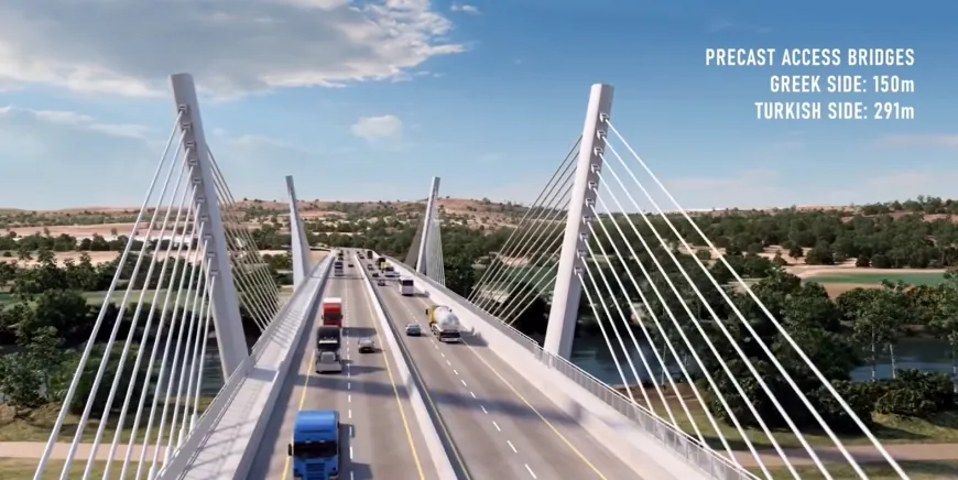 Türkiye ile Yunanistan sınırda ortak köprü yapıyor