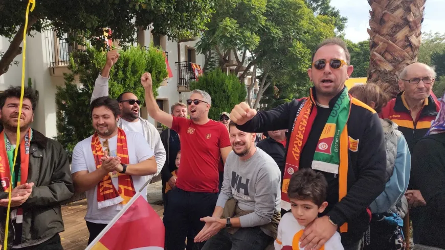 Galatasaraylılar Bodrum’da sevinç ve hüznü bir arada yaşadı