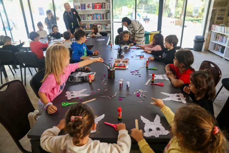 Bodrum’da renkli çocuk atölyeleri başladı