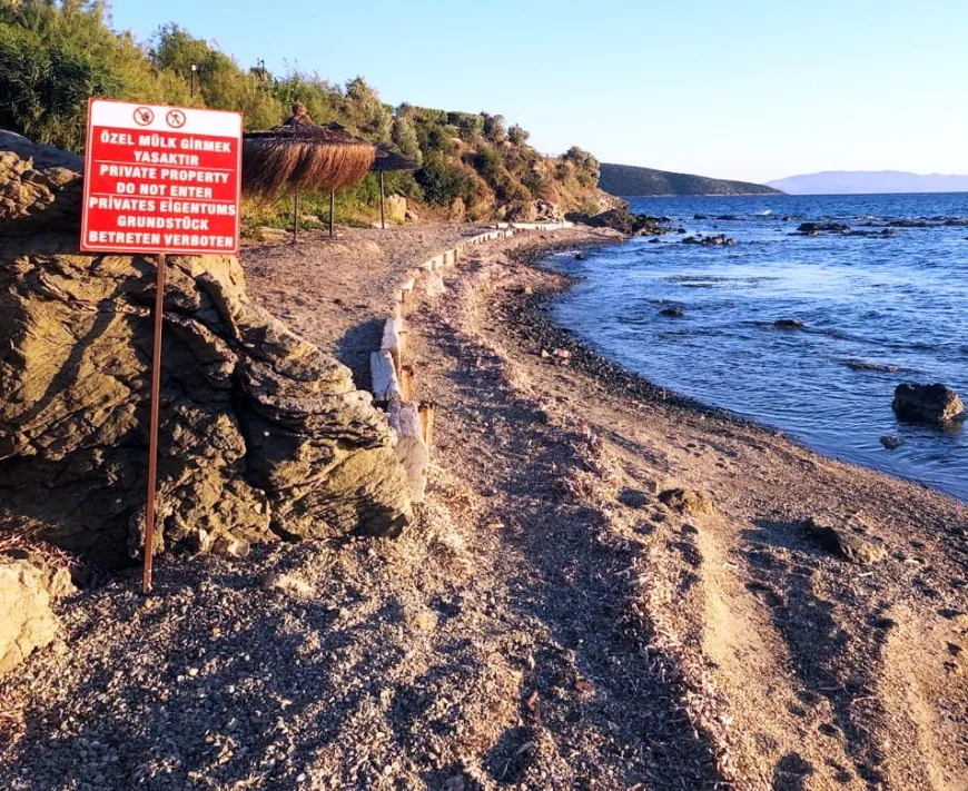 Datça kıyılarında MUÇEV’in yaptığı kıyı kiralama sözleşmeleri iptal edildi