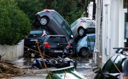 Bora turistik adayı savaş alanına çevirdi