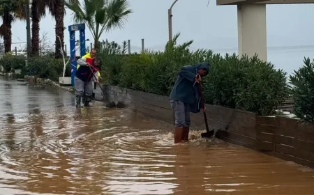Bodrum’da yağmur önlemleri felaketi önledi.. Tamer Mandalinci ““Yağışlardan memnunuz olumsuzluklara hazırız”