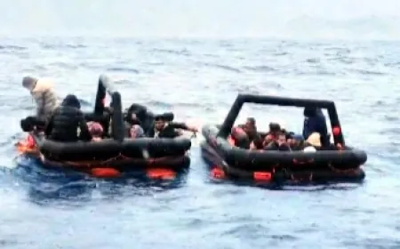 Yunanistan’ın can salları içinde Türk sularına iteklediği 37 göçmen kurtarıldı