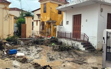 Bora vurdu geçti….Turistik adada olağanüstü hal ilan edildi