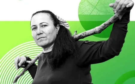 İkizköy Akbelen ormanları savunucusu Nejla Işık BBC’nin tespit ettiği etkili 100 kadın arasında