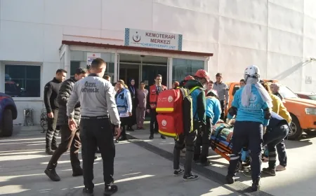 Hastanede yangın tatbikatı gerçekleştirildi