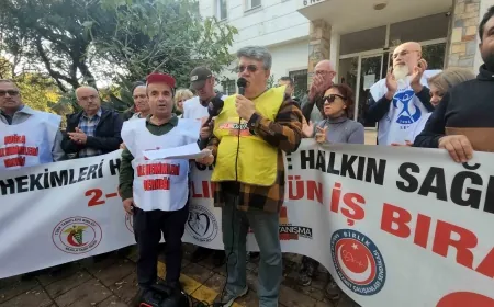 Aile hekimleri grevde Bodrum’dan seslendi “Tuvaletteki kağıtları denetleyen Bakanın il sağlık müdürlüğü bebek yoğun bakım ünitelerini unuttu”
