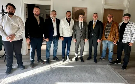 Başsavcı Hasan Dalak’tan Bodrum Gazeteciler Cemiyeti’ne Veda Ziyareti