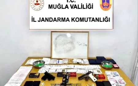 Bodrum’da kumar operasyonunda 8 gözaltı