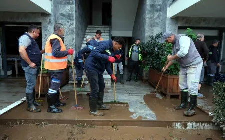 BODRUM’DA 60 EV VE 2 İŞYERİ SULAR ALTINDA