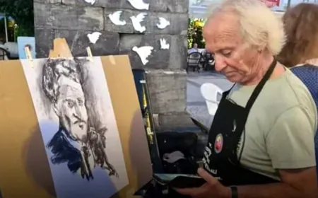 Nazım Hikmet hayranı Yunan ressam yaşamını yitirdi