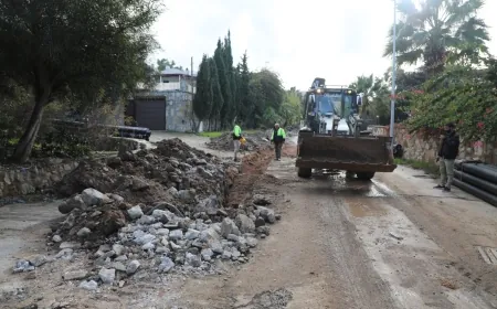 Küçükbük Mahallesi’nin içme suyu hatları yenileniyor