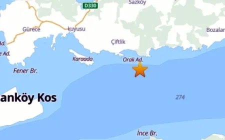 SON DAKİKA...Bodrum’da deprem korkuttu