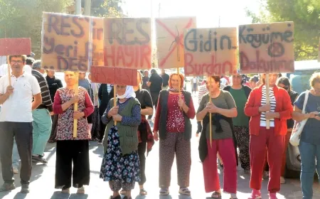 Mazı köylülerinden RES’ler için  arazilerinin “Kamulaştırma” tepkisi