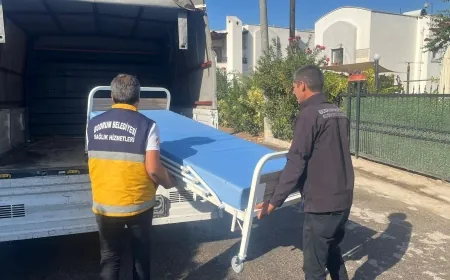 Bodrum Belediyesinden Vatandaşlara  Medikal Malzeme Desteği