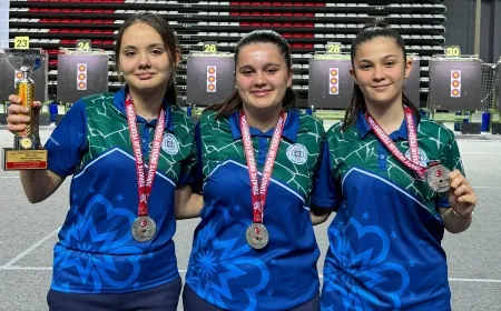 Muğlalı okçu  Hazal Türkiye İkincisi Oldu