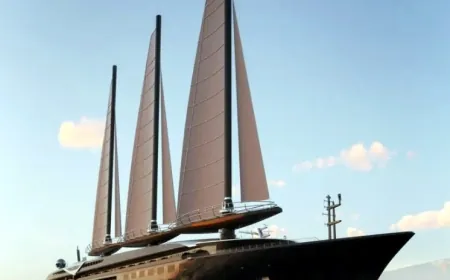 Dünyanın en büyük yelkenli yatı Bodrum’a geliyor