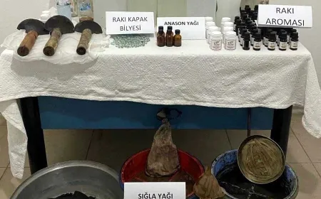 Yılbaşında milleti zehirleyeceklerdi...Muğla’da yılbaşı öncesi kaçak alkol operasyonu, 3 gözaltı