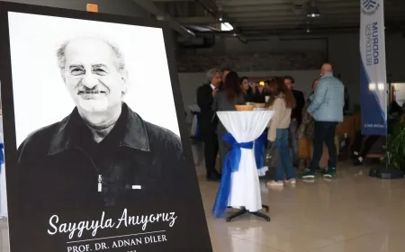 Prof. Dr. Adnan Diler törenle anıldı.