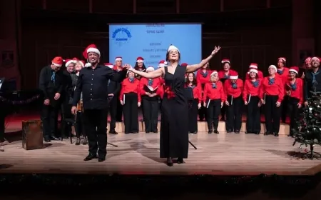 Bodrum çok sesli korosundan Noel Konseri