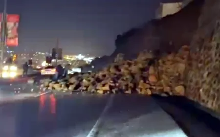 Bodrum’da sağanak yağış felakete yol açıyordu, heyelan oldu otomobil toprak altında kaldı