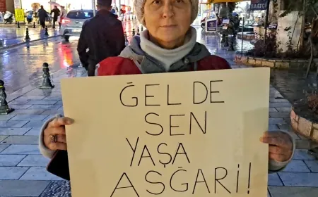 TİP' den Bodrum’da  “Gelde Sen Yaşa ASGARİ” eylemi