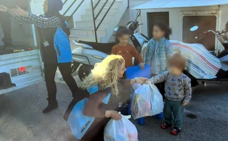 Belediye’den özel çocuklara yılbaşı hediyesi oyuncak