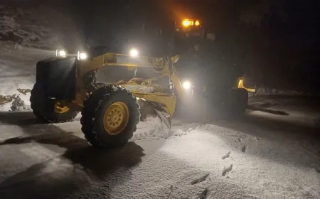 DİKKAT…Denizli-Antalya kara yolu kar yağışı nedeniyle kapatıldı