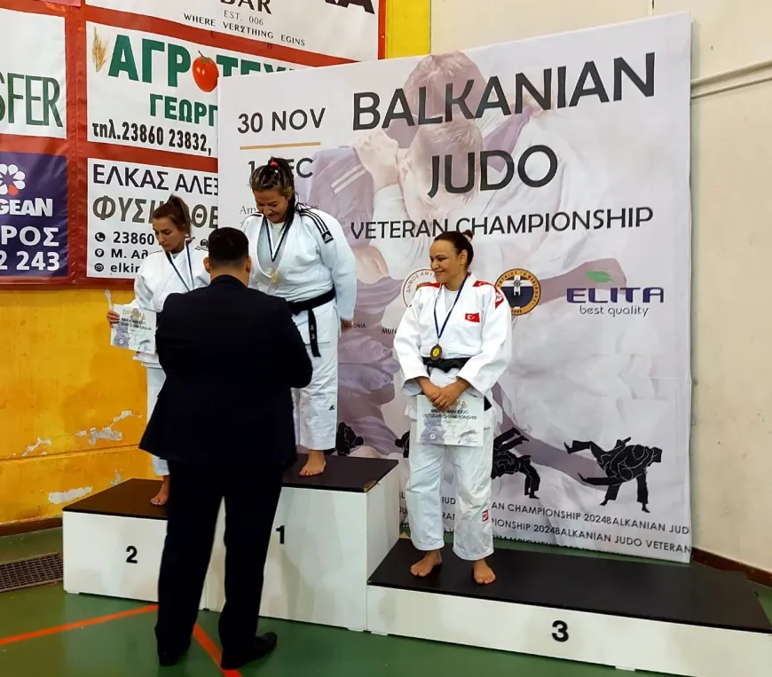 Kader Özbay Judo’da Balkan Şampiyonu oldu