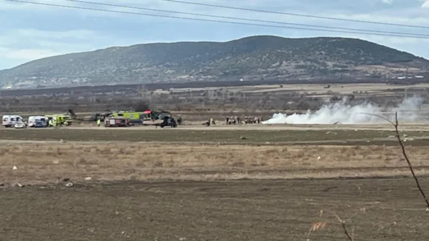 Son Dakika... Isparta'da askeri helikopter düştü, 5 askerimiz şehit oldu