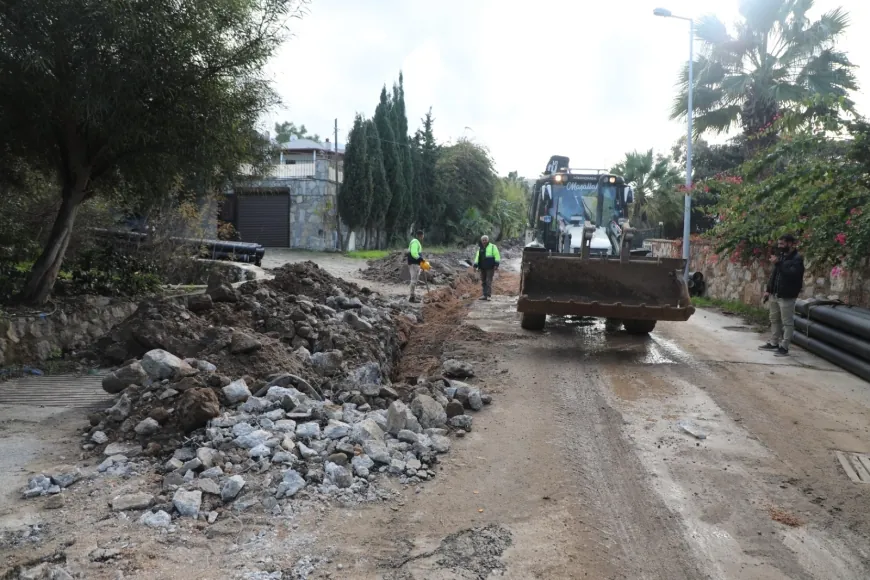 Küçükbük Mahallesi’nin içme suyu hatları yenileniyor