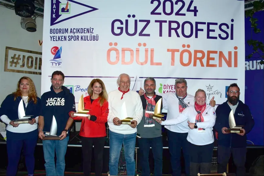 Bodrum’da Güz Tröfesi yelken yarışları sona erdi