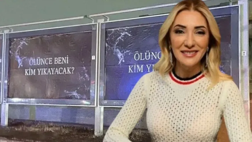 Bakan Ersoy’un eşi TRT'nin ‘Ölünce beni kim yıkayacak’ afişine ateş püskürdü