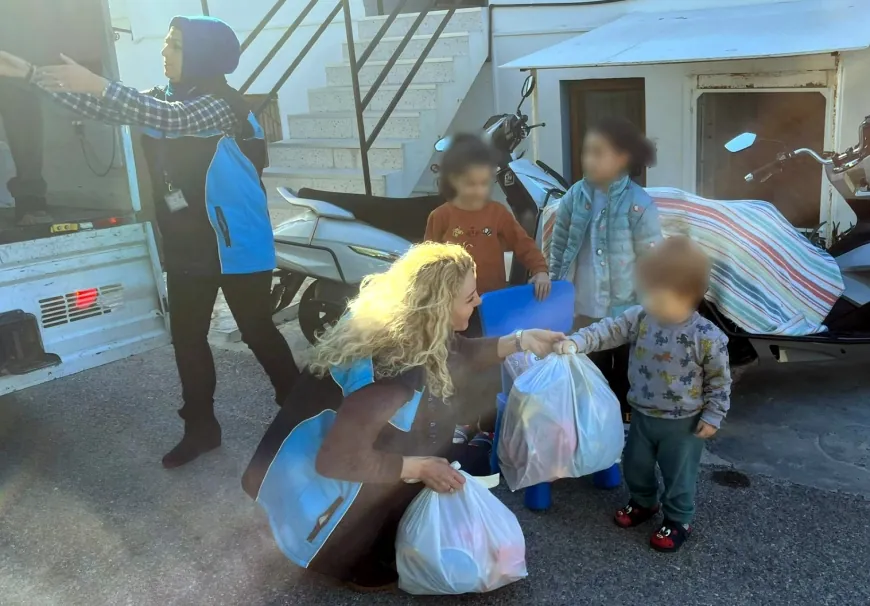 Belediye’den özel çocuklara yılbaşı hediyesi oyuncak