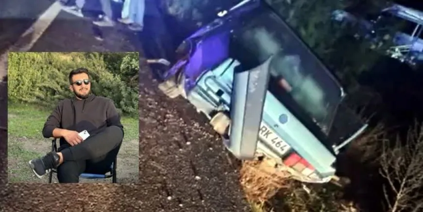 Otomobilden yola düştü üzerinden araba geçti