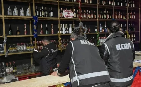Polis yılbaşında  nefes aldırmadı, operasyon üzerine operasyon yapıldı