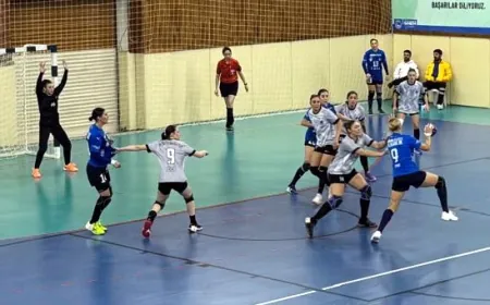 Yalıkavak hentbol Üsküdar’ı Farklı Geçti: 34-24
