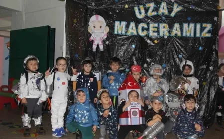 Miniklerden ’Uzay Günü’ne büyük ilgi