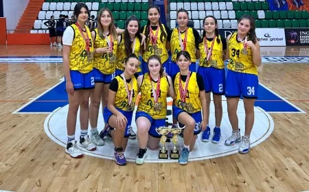 Datça’nın basketbolcu  kızları bir harika