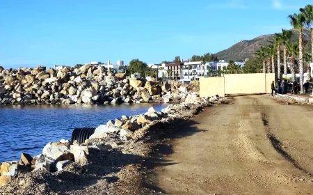 KORKUNÇ İDDİA...Turgutreis'e sahil güvenlik limanı değil, özel şirketlere marina ve AVM yapılıyor, yanındaki plajlarda kamulaştırılacak.