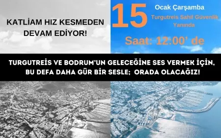 Bodrumlular, Turgutreis sahil güvenlik limanı için yeni bir eyleme hazırlanıyor